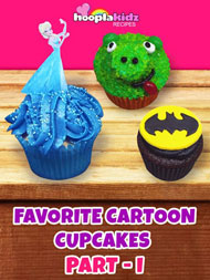 Favorite Cartoon Cupcakes Part -1